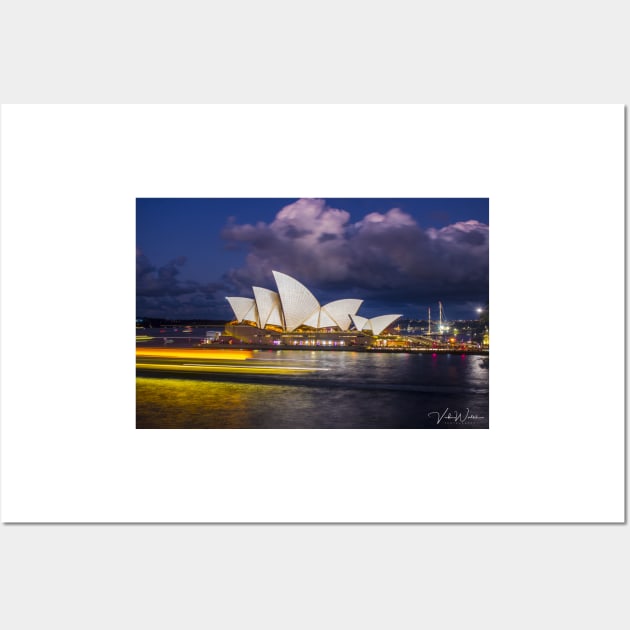 The Sydney Opera House, Sydney, NSW, Australia. Wall Art by VickiWalsh